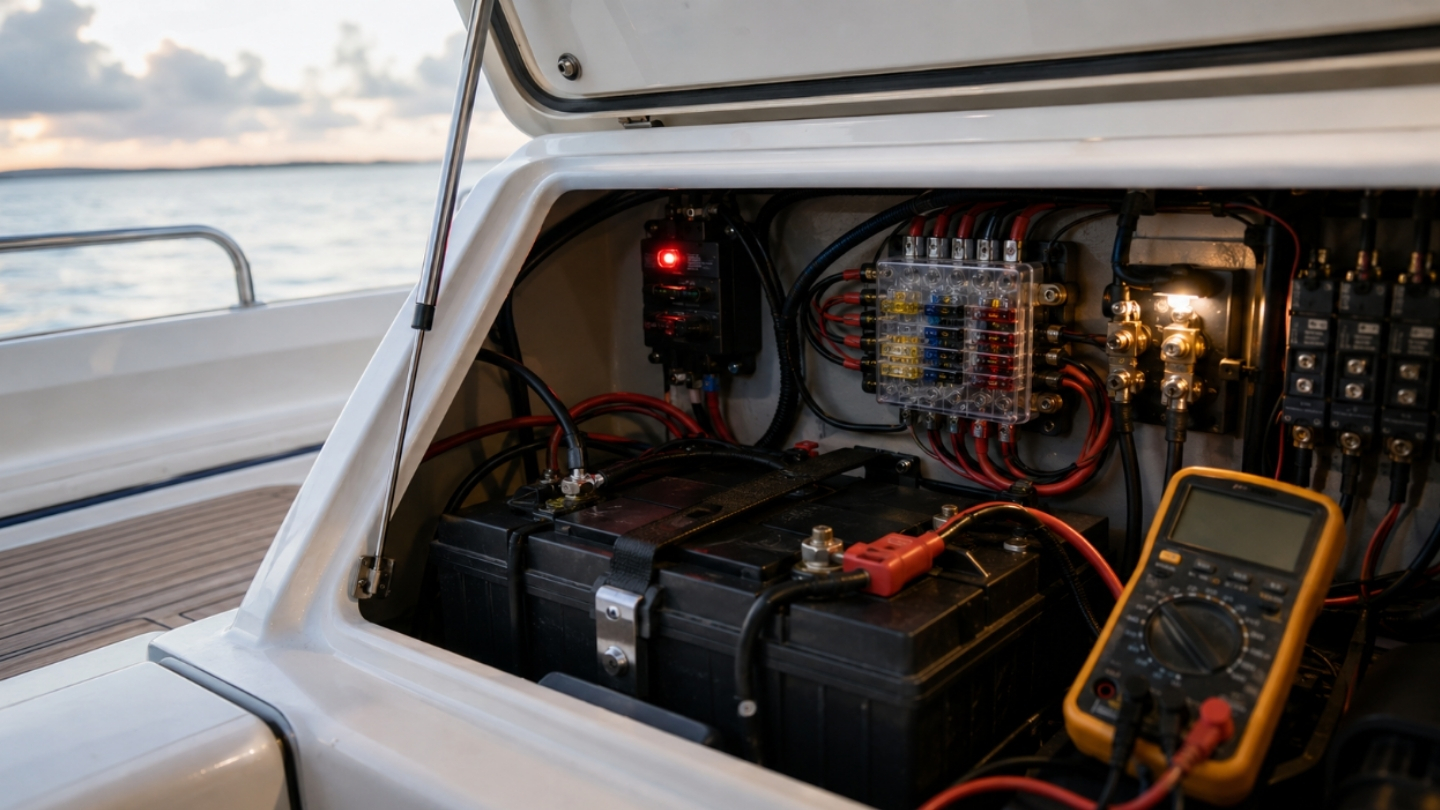 Tekne Elektrik Arızaları Nasıl Anlaşılır? Belirtiler ve Çözüm Önerileri