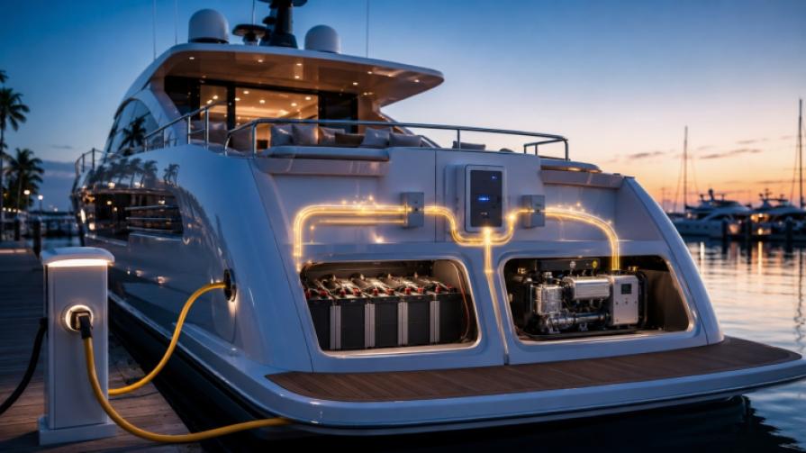 Energy Management on Boats: The Balance Between Generator, Battery, and Shore Power